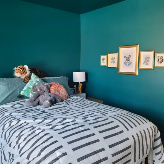 Sherwin Williams Cape Verde Bedroom