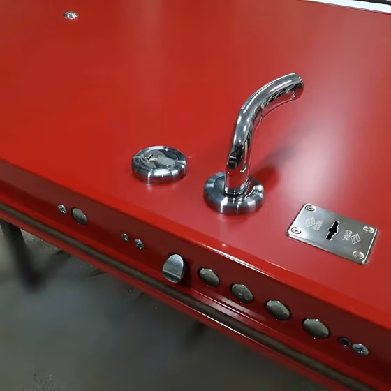 RAL Classic Carmine red RAL 3002 door