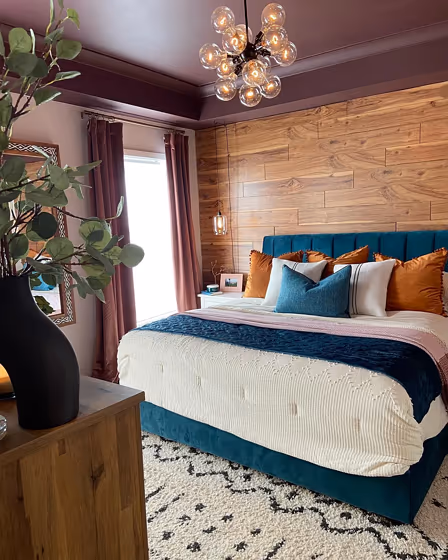 SW Carnelian bedroom paint review