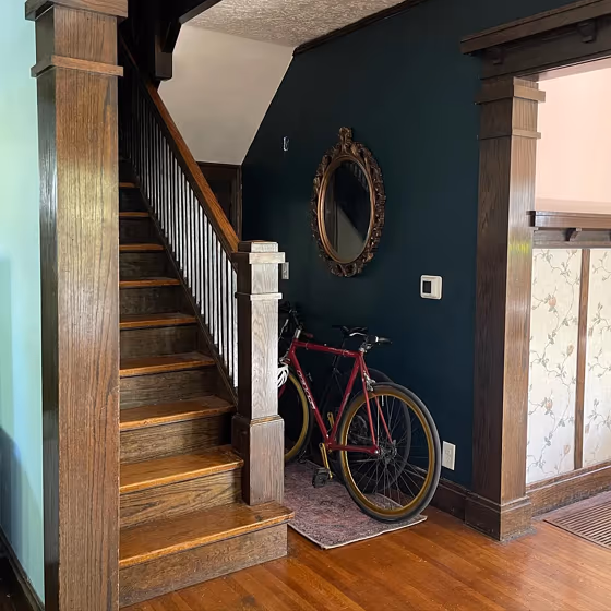 Sherwin Williams Cascades Stairs