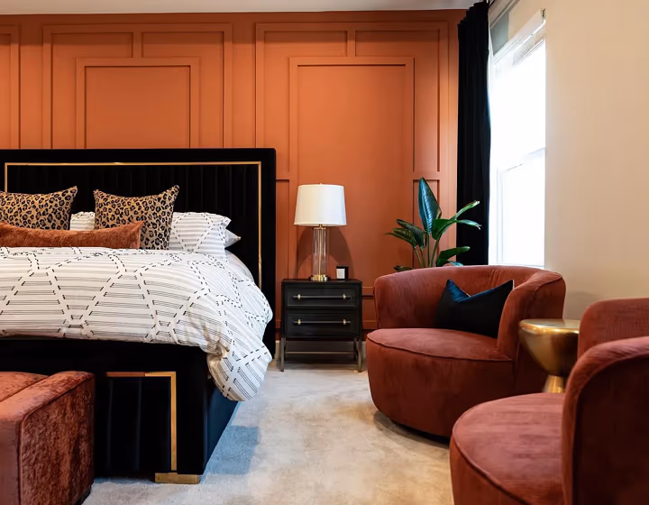 Cavern Clay Bedroom Accent Wall