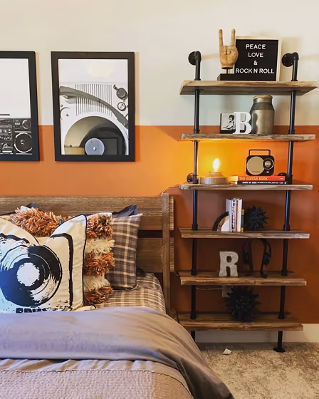 Sw Cavern Clay Bedroom Color Block