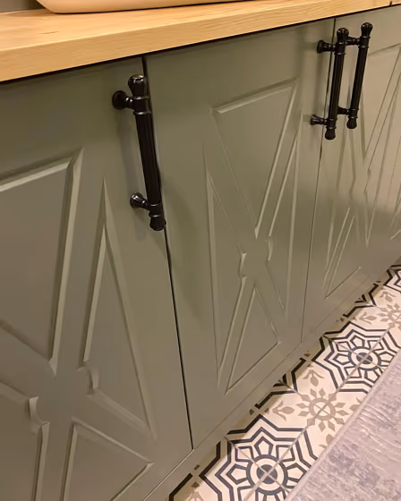 RAL Classic Cement grey RAL 7033 bathroom