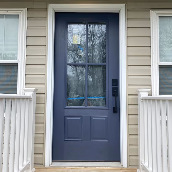 Sw charcoal blue front door