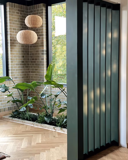 RAL Classic Chrome green RAL 6020 door