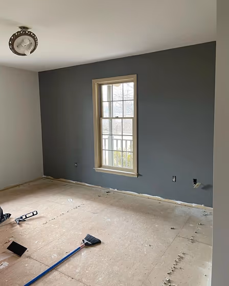 Sherwin Williams Cityscape Accent Wall