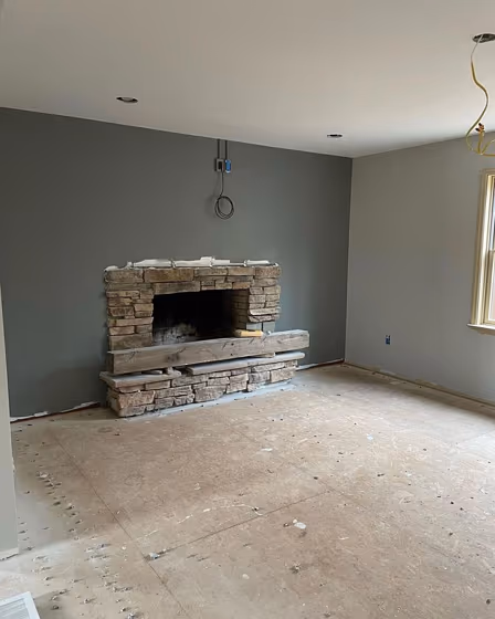 Sherwin Williams Cityscape Accent Wall