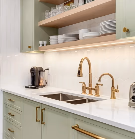 Sherwin Williams SW 6178 kitchen cabinets