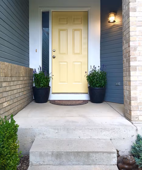 Sherwin Williams Classical Yellow Door