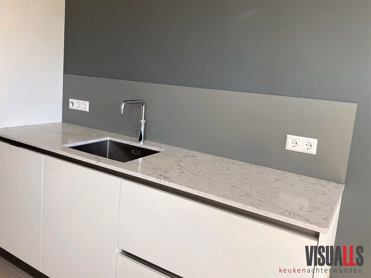 RAL Classic Concrete grey RAL 7023 kitchen