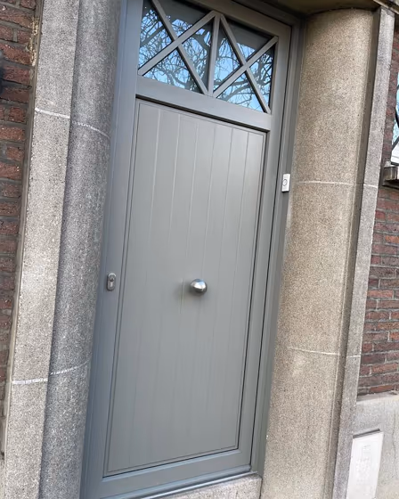 RAL Classic Concrete grey RAL 7023 door