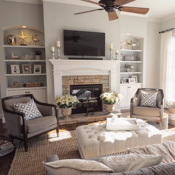 Sw Conservative Gray Living Room