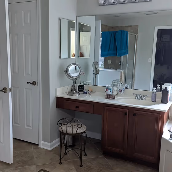 Sherwin Williams Conservative Gray Bedroom