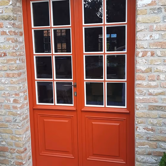RAL Classic Coral red RAL 3016 door review