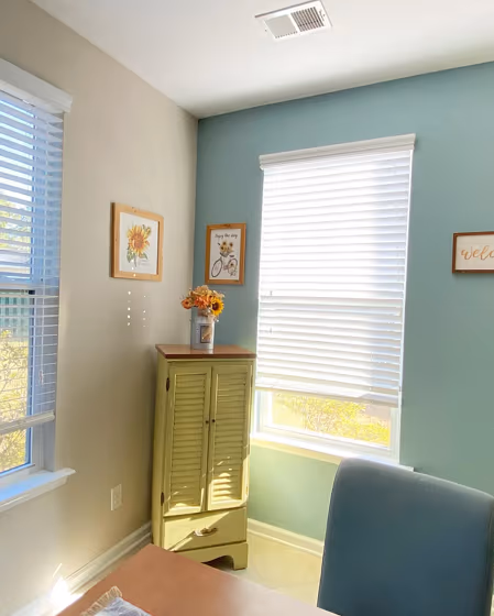 Sherwin Williams Delft Accent Wall