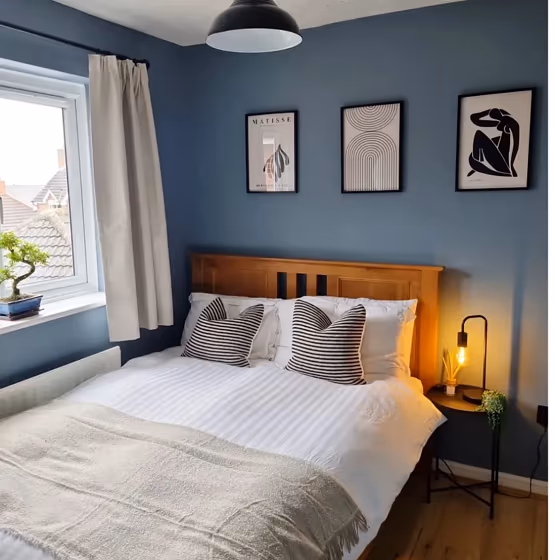 Dulux Denim Drift bedroom inspiration