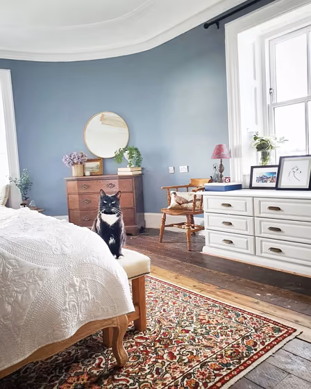 Dulux Denim Drift bedroom paint review