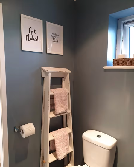 Dulux Denim Drift bathroom picture