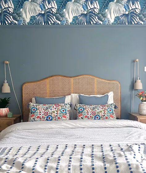 Dulux Denim Drift bedroom inspiration
