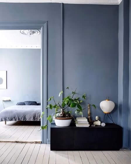 Dulux Denim Drift bedroom makeover
