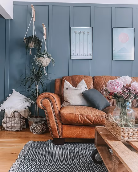 Dulux Denim Drift living room paint review