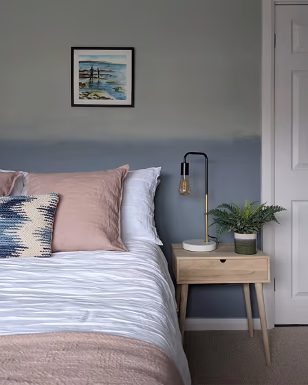 Dulux Denim Drift bedroom photo