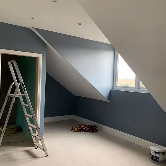 Dulux Denim Drift bedroom makeover