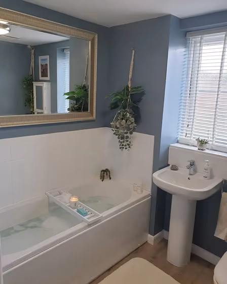 Dulux Denim Drift bathroom paint review