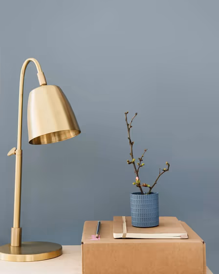 Dulux Denim Drift home office makeover