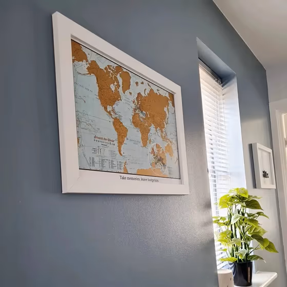 Dulux Denim Drift hallway color