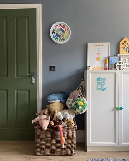 Dulux Denim Drift children's room inspo