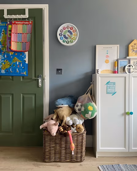 Dulux Denim Drift kids' room interior idea