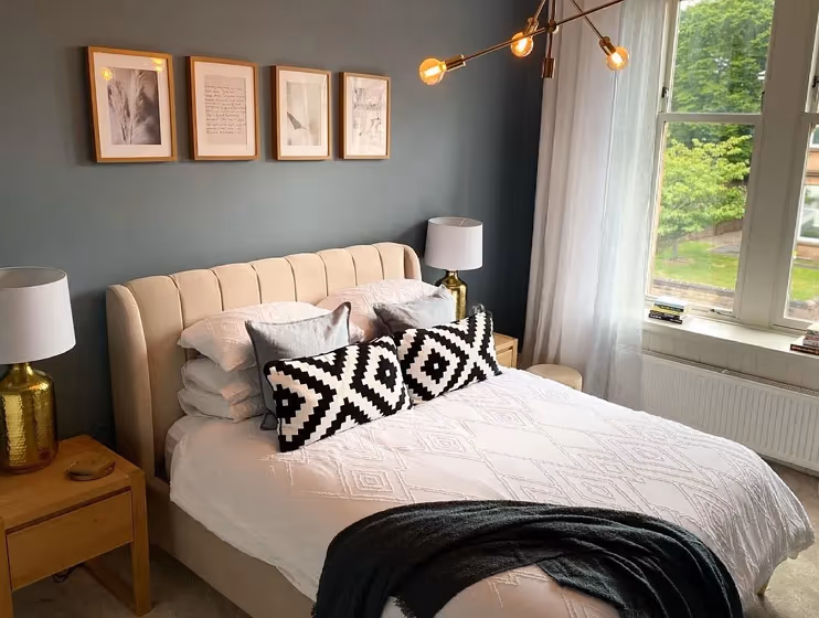 Dulux Denim Drift bedroom photo