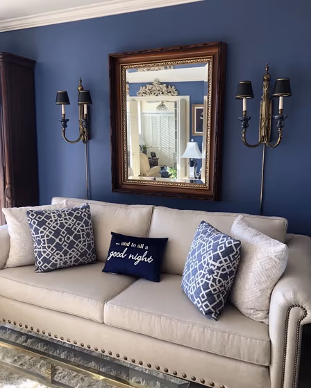 SW 6523 living room color review
