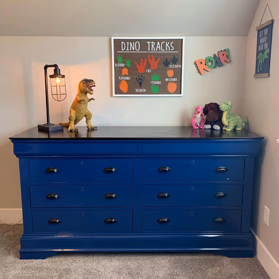 Sw Dress Blues Painted Furniture