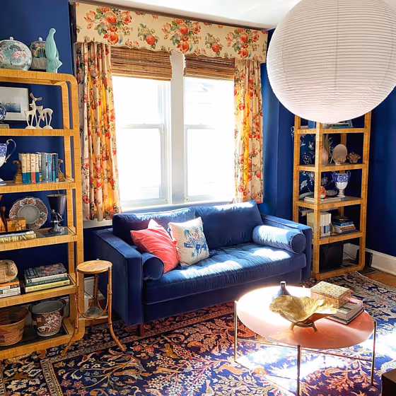 Sherwin Williams Dress Blues Living Room