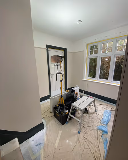 Dulux Nutmeg White wall paint color