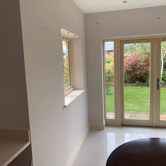 Dulux Pale Nutmeg dining room color paint