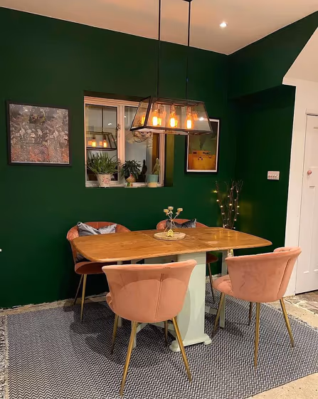 Dulux Woodland Fern 1 interior review Southern Pine color