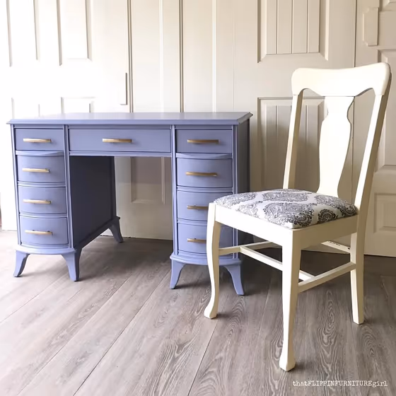 Sherwin Williams Dusty Heather painted furniture review