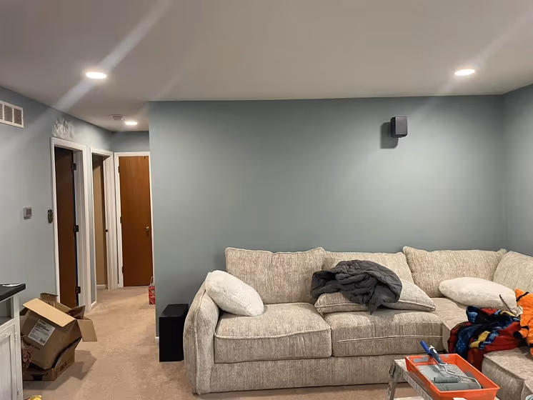 SW Dutch Tile Blue living room