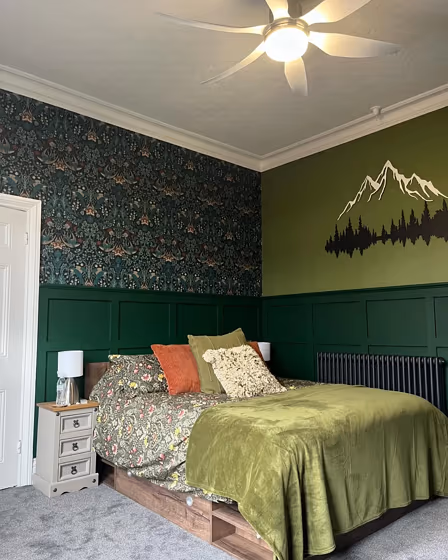 Everglade Forest bedroom panelling