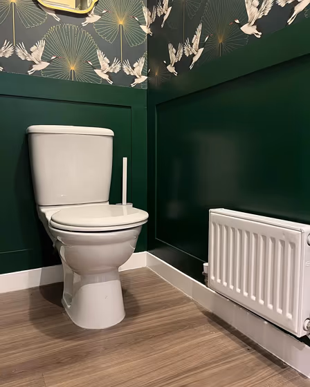 Everglade Forest bathroom wall panelling