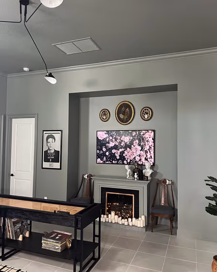 Living Room Fireplace