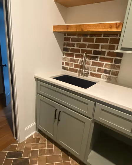 Sherwin Williams Evergreen Fog Kitchen Cabinets