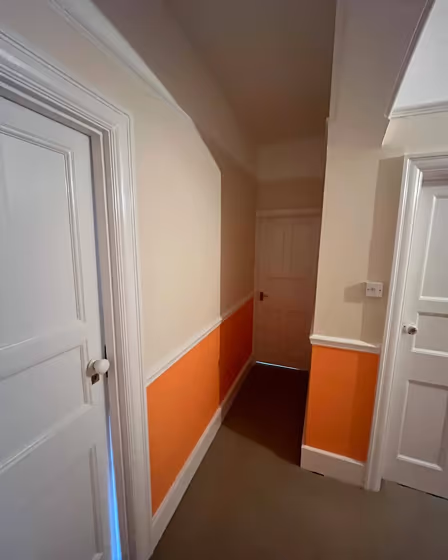 Dulux Fandango Fun hallway paint