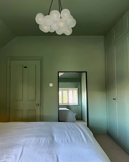 Breakfast Room Green stylish bedroom