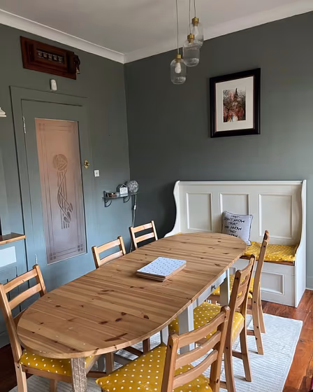 Farrow and Ball Card Room Green 79 living room