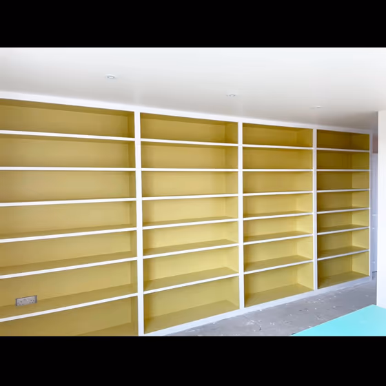 Farrow and Ball Citrona CC3 painted storage