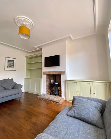 Farrow and Ball Cooking Apple Green 32 painted furniture